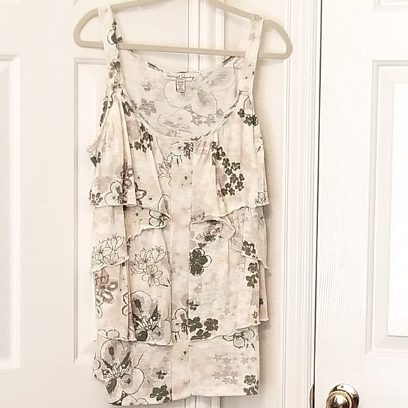 French Laundry ruffled top - Picture 1 of 4